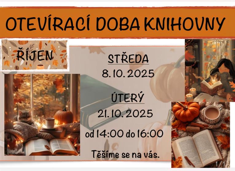 Otevírací doba knihovny